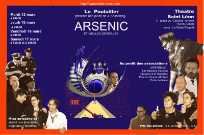 Arsenic et vieilles dentelles Mars 2011 Paris