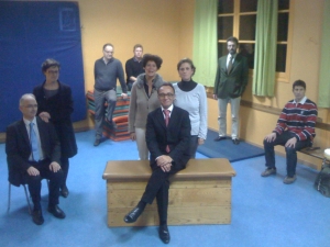 La troupe presque au complet